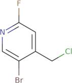 5-Bromo-4-(chloromethyl)-2-fluoropyridine