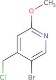 5-Bromo-4-(chloromethyl)-2-methoxypyridine