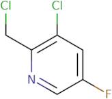 3-Chloro-2-(chloromethyl)-5-fluoropyridine