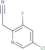 2-(5-chloro-3-fluoropyridin-2-yl)acetonitrile