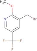 3-(Bromomethyl)-2-methoxy-5-(trifluoromethyl)pyridine