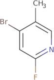 4-Bromo-2-fluoro-5-methyl-pyridine