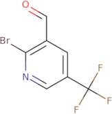 2-Bromo-5-(trifluoromethyl)pyridine-3-carbaldehyde