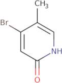 4-Bromo-2-hydroxy-5-methylpyridine