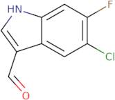 5-Chloro-6-fluoro-1H-indole-3-carbaldehyde