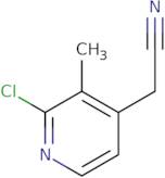 2-(2-Chloro-3-methylpyridin-4-yl)acetonitrile