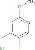 4-(Chloromethyl)-5-fluoro-2-methoxypyridine