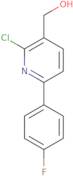 [2-Chloro-6-(4-fluorophenyl)pyridin-3-yl]methanol