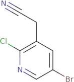 2-(5-Bromo-2-chloropyridin-3-yl)acetonitrile
