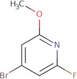 4-Bromo-2-fluoro-6-methoxypyridine