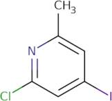 2-Chloro-4-iodo-6-methylpyridine