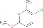 3-Chloro-6-methoxy-2-methylpyridine