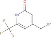 4-Bromomethyl-2-hydroxy-6-(trifluoromethyl)pyridine