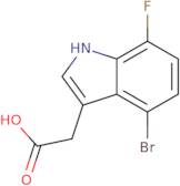 4-Bromo-7-fluoroindole-3-acetic acid