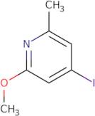 4-Iodo-2-methoxy-6-methylpyridine