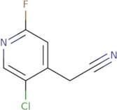 2-(5-Chloro-2-fluoropyridin-4-yl)acetonitrile