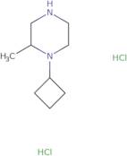 (2S)-1-Cyclobutyl-2-methylpiperazine dihydrochloride