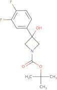 tert-Butyl 3-(3,4-difluorophenyl)-3-hydroxyazetidine-1-carboxylate