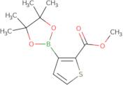 Methyl 3-(4,4,5,5-tetramethyl-1,3,2-dioxaborolan-2-yl)thiophene-2-carboxylate