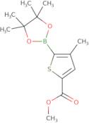 Methyl 4-methyl-5-(4,4,5,5-tetramethyl-1,3,2-dioxaborolan-2-yl)thiophene-2-carboxylate