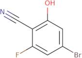 4-Bromo-2-fluoro-6-hydroxybenzonitrile