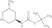 (3R,5R)-3-(Boc-amino)-5-methylpiperidine