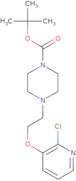 tert-Butyl 4-{2-[(2-chloropyridin-3-yl)oxy]ethyl}piperazine-1-carboxylate