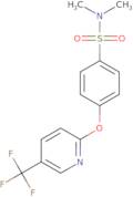 N,N-Dimethyl-4-{[5-(trifluoromethyl)pyridin-2-yl]oxy}benzenesulphonamide