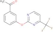 1-(3-{[4-(Trifluoromethyl)pyrimidin-2-yl]oxy}phenyl)ethanone