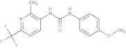 N-(4-Methoxyphenyl)-N'-[2-methyl-6-(trifluoromethyl)pyridin-3-yl]urea