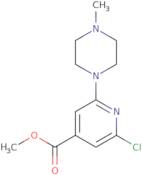 Methyl 2-chloro-6-(4-methylpiperazin-1-yl)isonicotinate