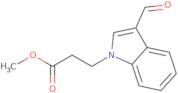Methyl 3-(3-formyl-1H-indol-1-yl)propanoate
