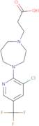 3-{4-[3-Chloro-5-(trifluoromethyl)pyridin-2-yl]homopiperazin-1-yl}propanoic acid