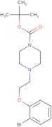 tert-Butyl 4-[2-(2-bromophenoxy)ethyl]piperazine-1-carboxylate