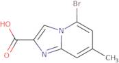 5-Bromo-7-methylimidazo[1,2-a]pyridine-2-carboxylic acid