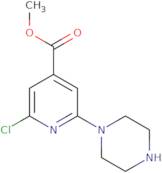 Methyl 2-chloro-6-(piperazin-1-yl)isonicotinate