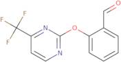 2-{[4-(Trifluoromethyl)pyrimidin-2-yl]oxy}benzaldehyde