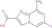 6-Iodo-8-methylimidazo[1,2-a]pyridine-2-carboxylic acid