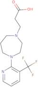 3-{4-[3-(Trifluoromethyl)pyridin-2-yl]homopiperazin-1-yl}propanoic acid