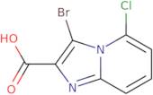 3-Bromo-5-chloroimidazo[1,2-a]pyridine-2-carboxylic acid