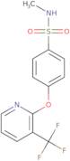 N-Methyl-4-{[3-(trifluoromethyl)pyridin-2-yl]oxy}benzenesulphonamide