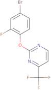 2-(4-Bromo-2-fluorophenoxy)-4-(trifluoromethyl)pyrimidine