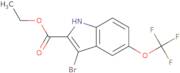 Ethyl 3-bromo-5-(trifluoromethoxy)-1H-indole-2-carboxylate