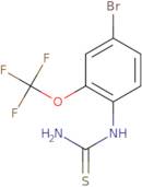 4-Bromo-2-(trifluoromethoxy)phenylthiourea