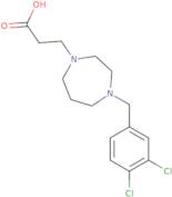 3-[4-(3,4-Dichlorobenzyl)homopiperazin-1-yl]propanoic acid