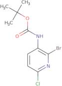 tert-butyl N-(2-bromo-6-chloropyridin-3-yl)carbamate