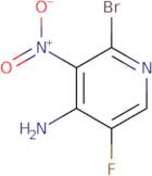 2-Bromo-5-fluoro-3-nitropyridin-4-amine