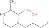 1-(2,3-Dimethylpiperazin-1-yl)-3-fluoropropan-2-ol