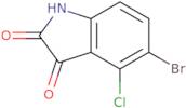 5-Bromo-4-chloro-2,3-dihydro-1H-indole-2,3-dione