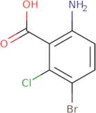 6-Amino-3-bromo-2-chlorobenzoic acid